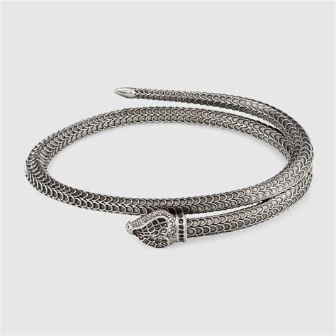 gucci snake bracelet gold|gucci silver snake bracelet.